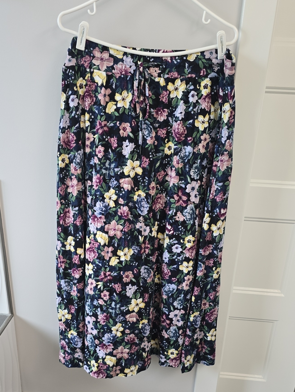 Penningtons Navy Floral Maxi Skirt
